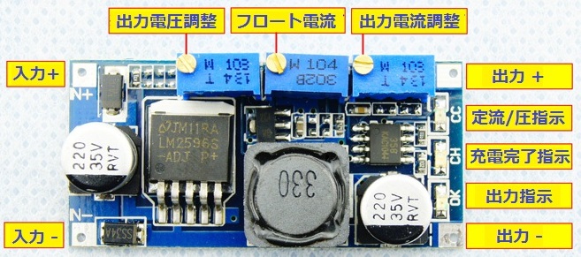 定電圧定電流DC/DCコンバータ(最大35V/3A, 充電, LED最適) - (株)日新